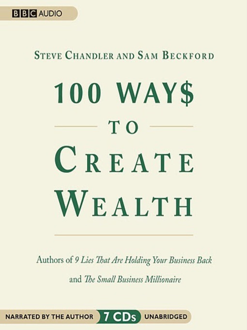 Title details for 100 Ways to Create Wealth by Sam Beckford - Wait list